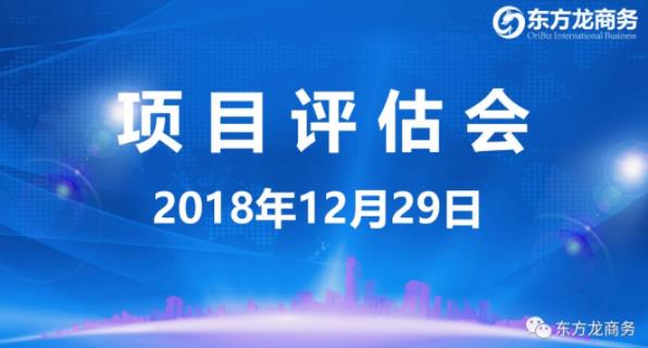【項目評估會】東方龍商務舉行12月下旬項目評估會，41個優(yōu)質(zhì)項目經(jīng)評估可對接政府園區(qū)