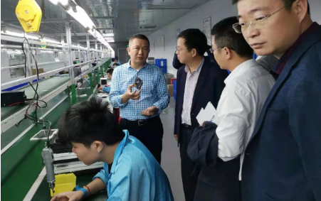 深圳分公司陪同政府園區對接考察外資控股數碼產品擴建投資選址項目，加快項目投資落地