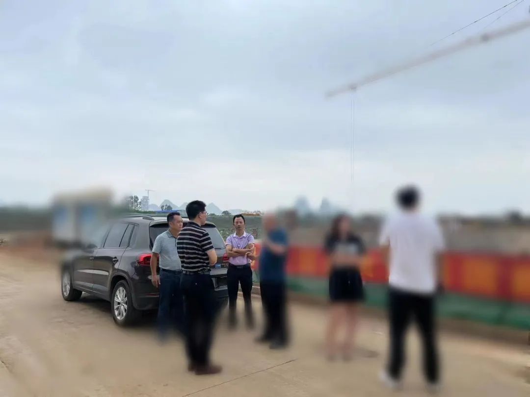 高新技術企業，合作前景廣闊！汽車電子產品生產擴建投資選址項目方實地考察廣西某地方政府