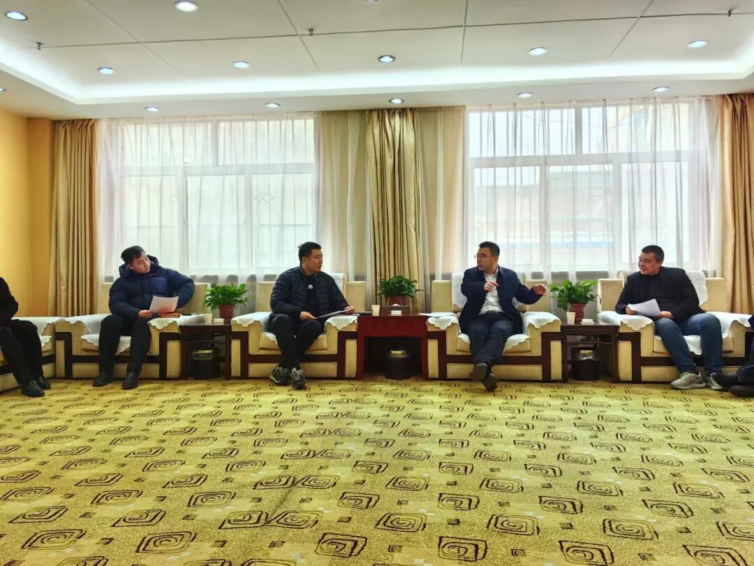 河南九月天食品有限公司來我縣考察洽談